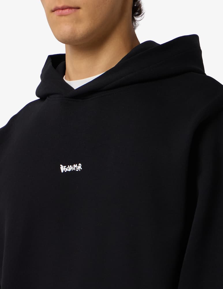 rinascente Disclaimer Felpa cappuccio lettering