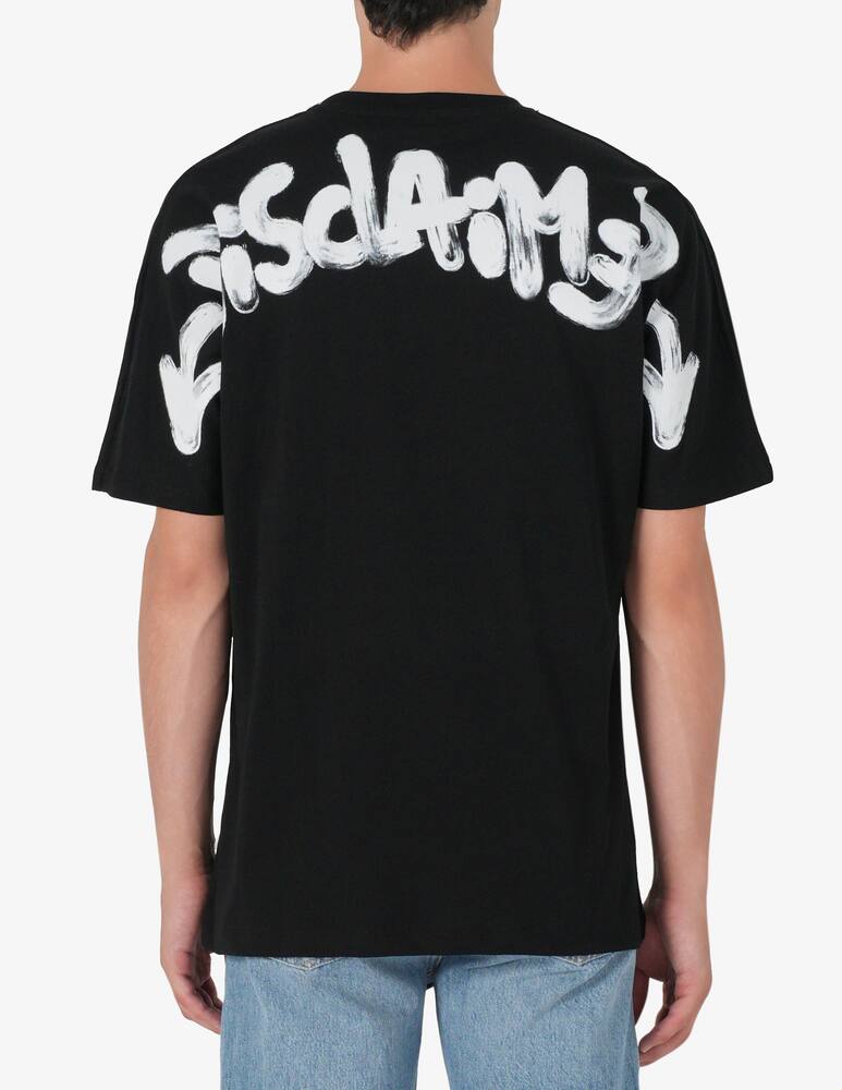 rinascente Disclaimer Lettering spray t-shirt