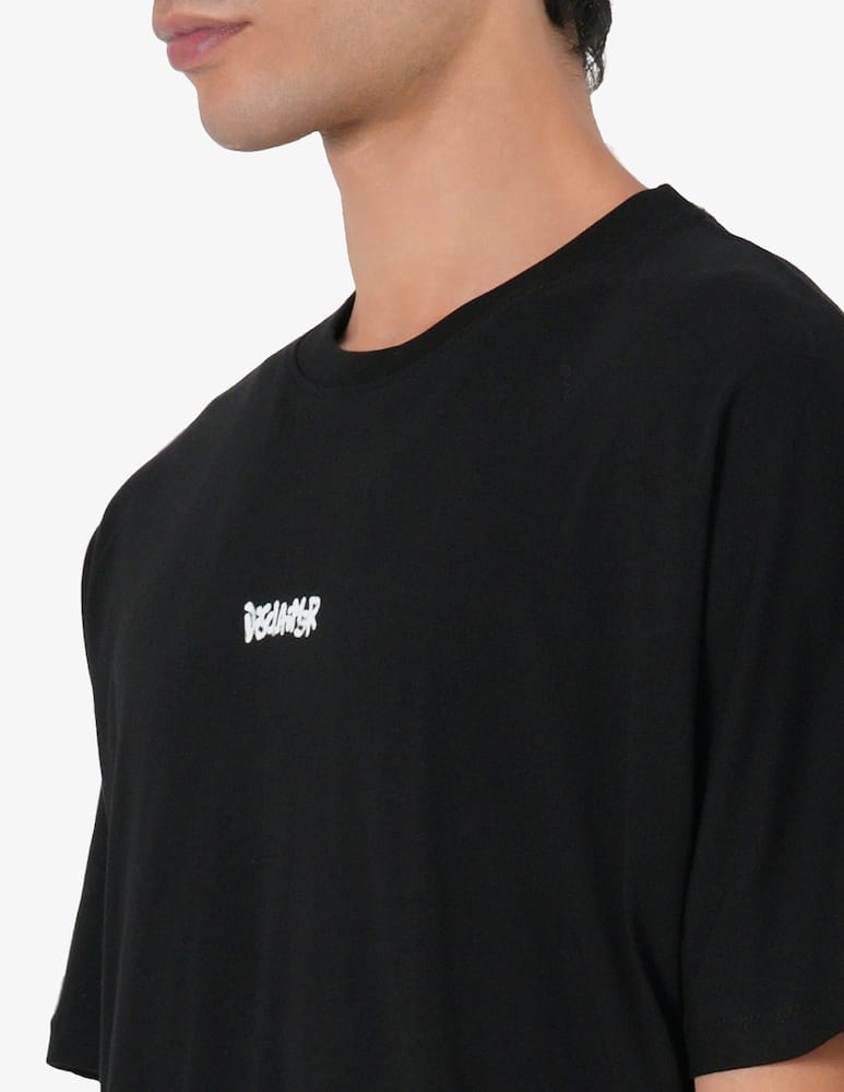 rinascente Disclaimer Lettering spray t-shirt