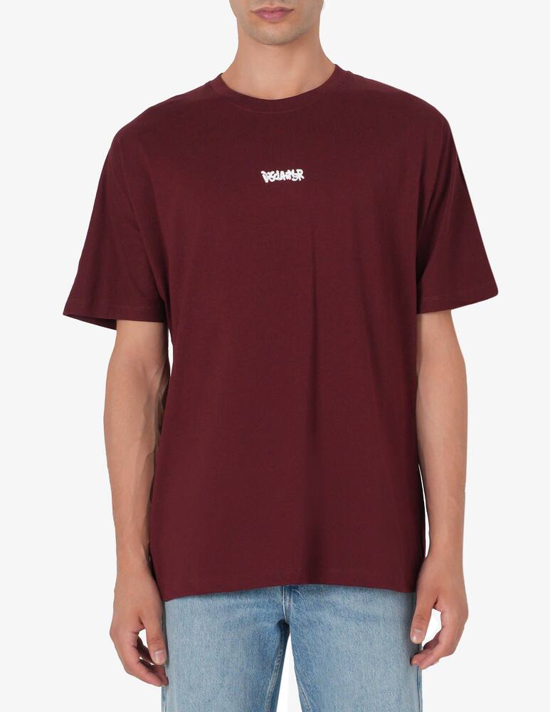 rinascente Disclaimer Lettering spray t-shirt