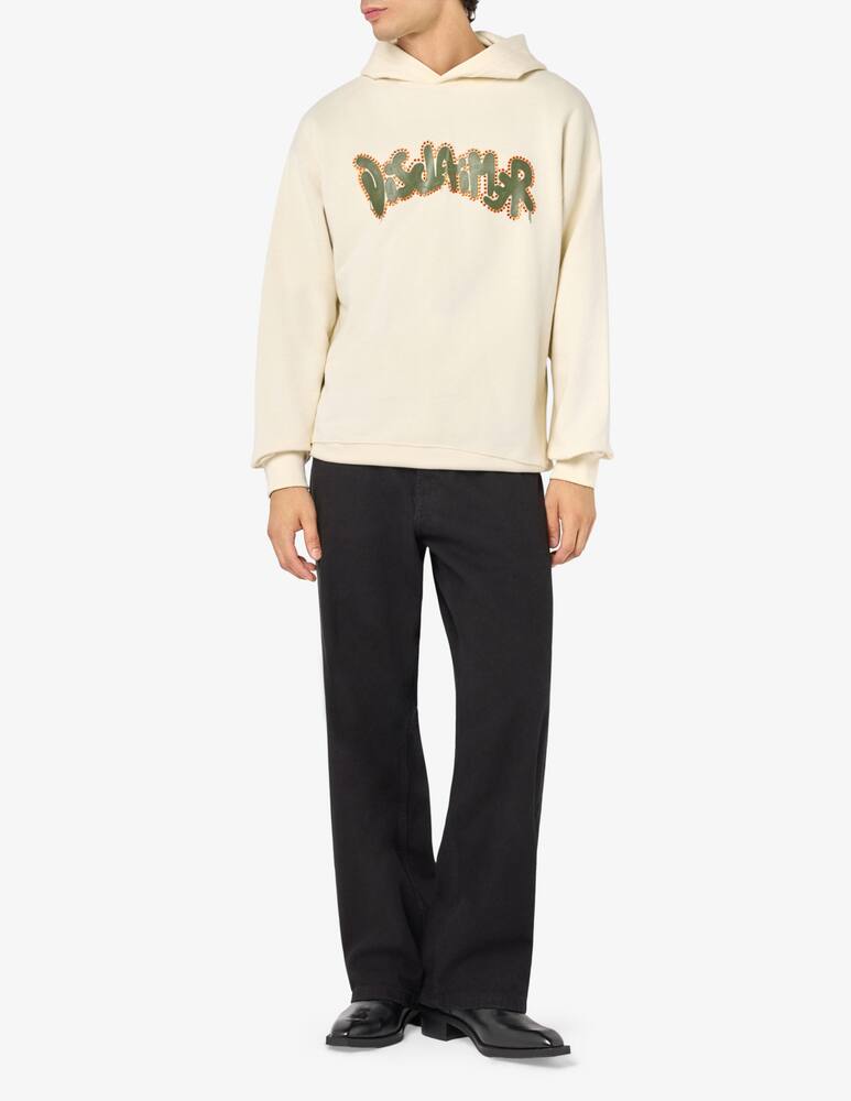 rinascente Disclaimer Hoodie lettering front brill