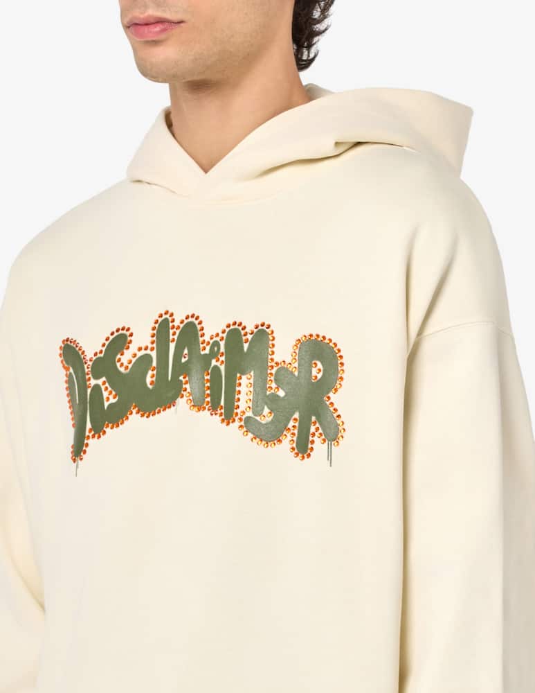 rinascente Disclaimer Hoodie lettering front brill