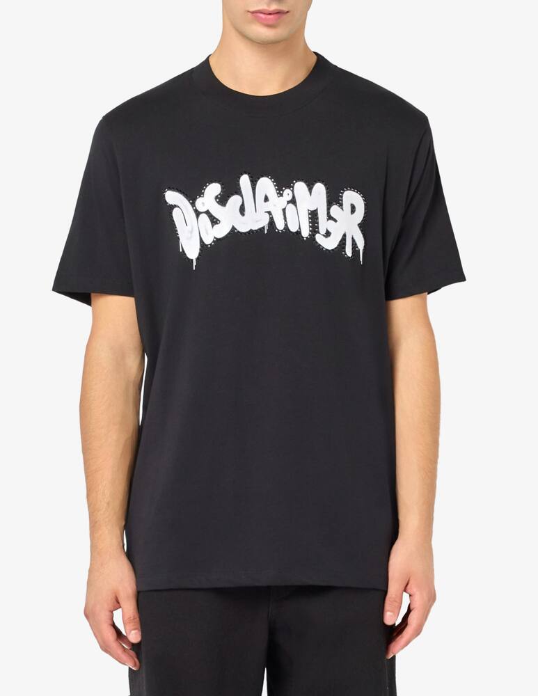 rinascente Disclaimer Lettering front t-shirt