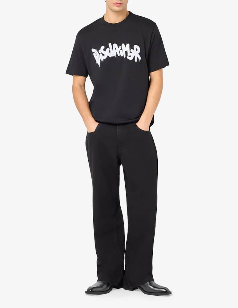 rinascente Disclaimer Lettering front t-shirt