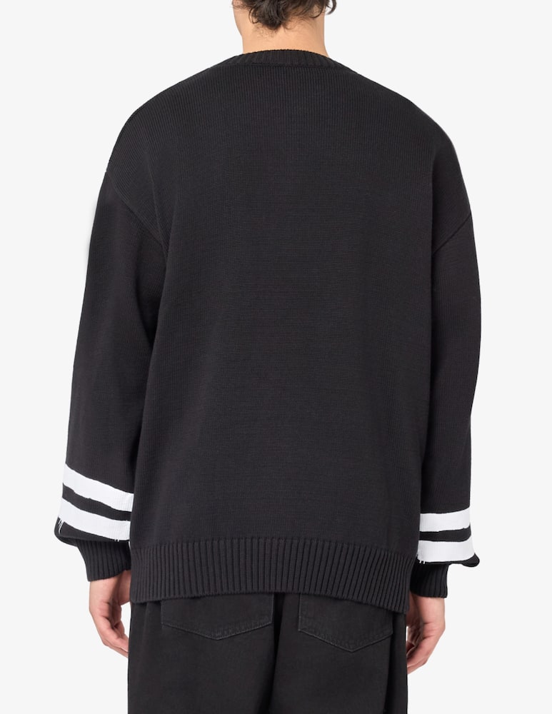 rinascente Disclaimer Disclaimer lettering jumper