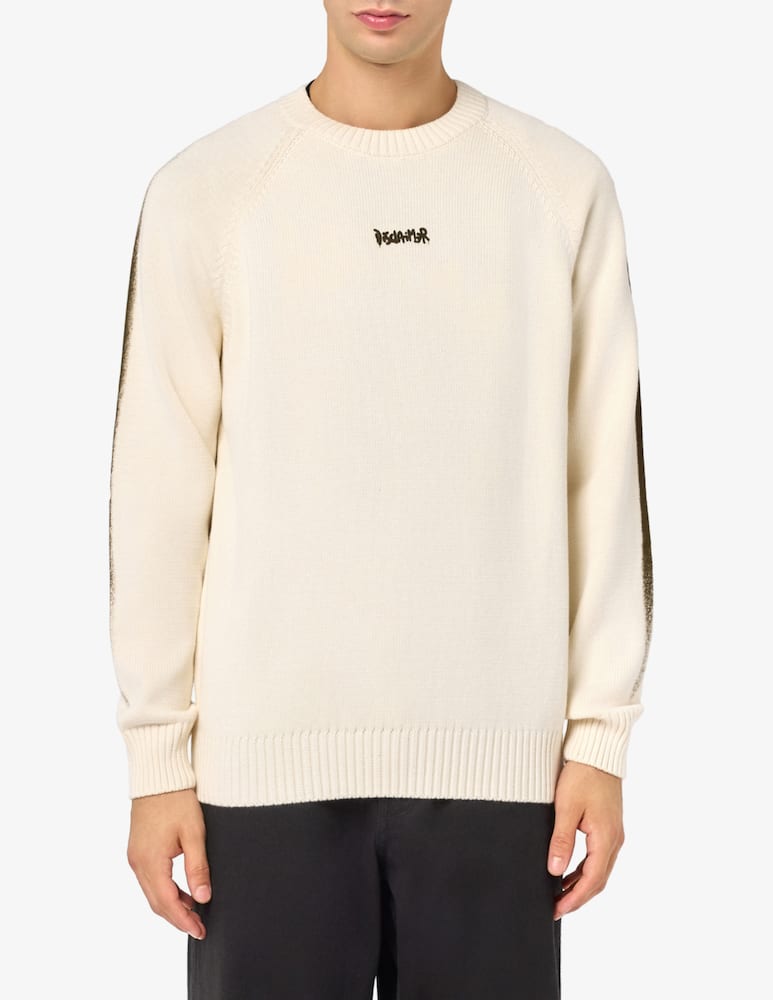 rinascente Disclaimer Spray sleeve jumper