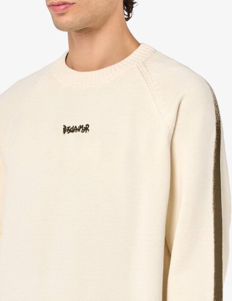 rinascente Disclaimer Spray sleeve jumper