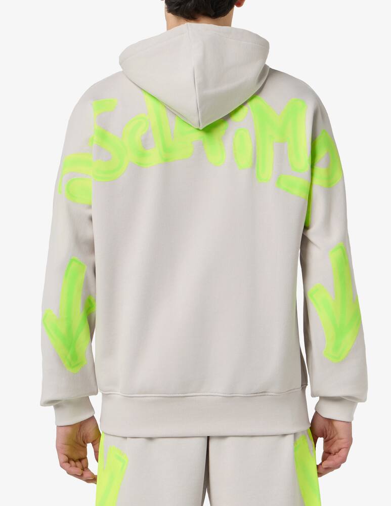 rinascente Disclaimer Graffiti print hoodie