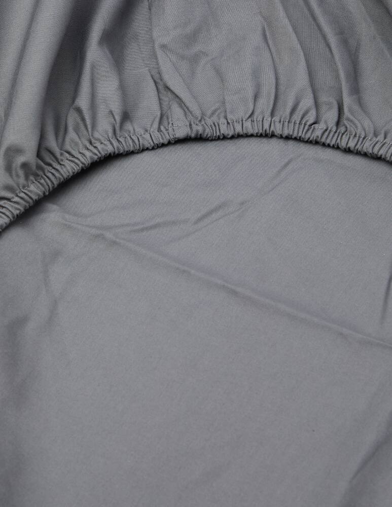 rinascente Fazzini Arianna fitted sheet 90x200x30 - Grey