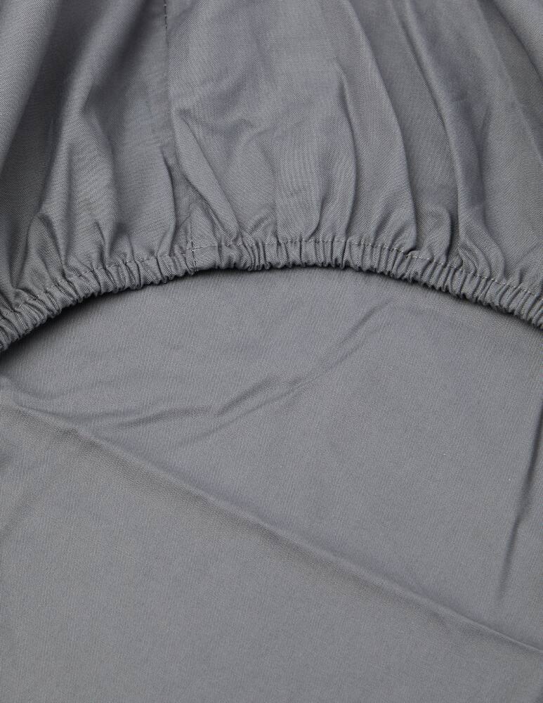 rinascente Fazzini Arianna fitted sheet 180x200x30 - grey