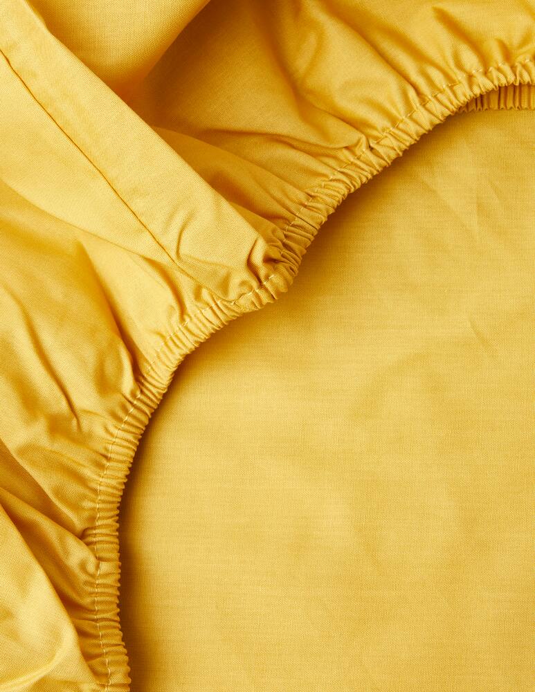 rinascente Fazzini Arianna fitted sheet 180x200x30 - yellow