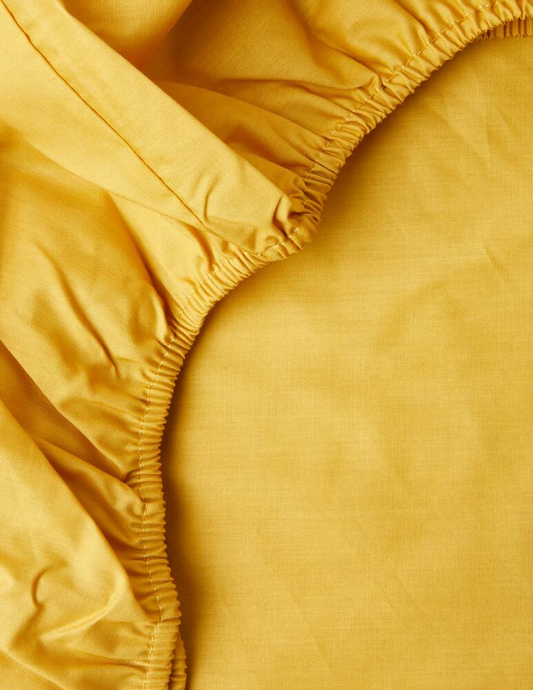 rinascente Fazzini Arianna lenzuolo c/angoli 140x200x30 - giallo