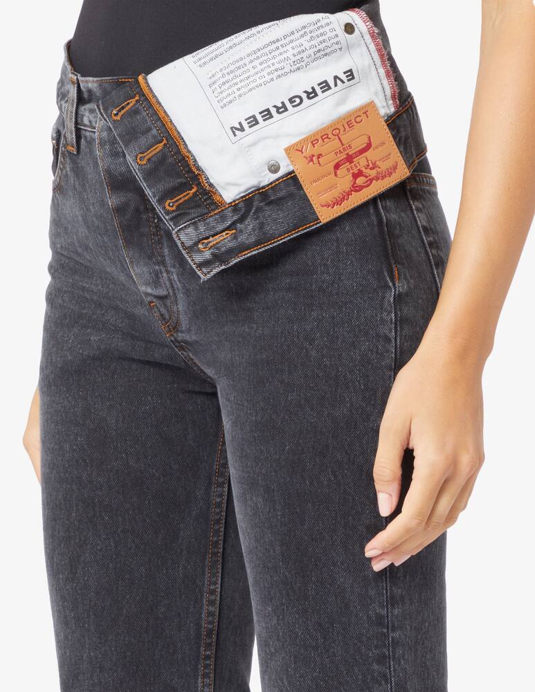 rinascente Y/Project Evergreen asymmetric slim jeans