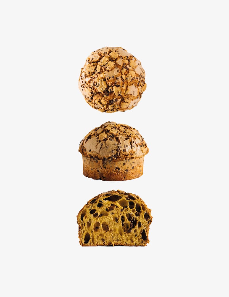 Gustificio Valrhona 3-Chocolate Panettone Cookies 900g - picture 2 Gustificio Valrhona 3-Chocolate Panettone Cookies 900g - picture 2