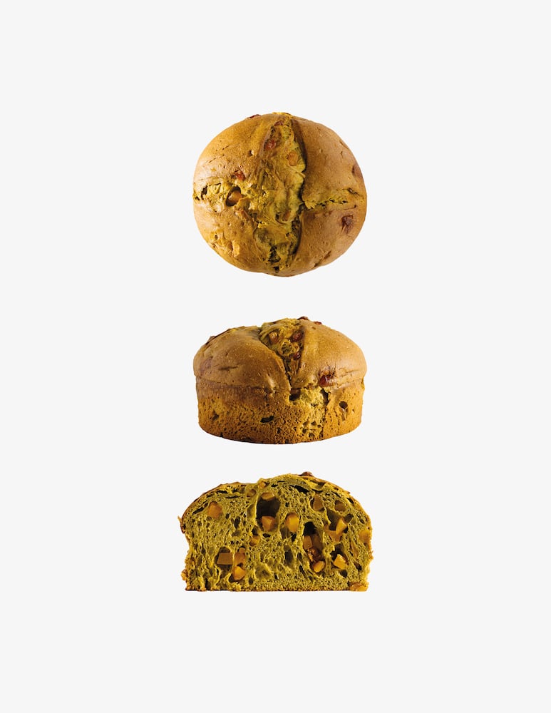 Gustificio Matcha and Apricot Panettone by Sorate Ny 900g - picture 2 Gustificio Matcha and Apricot Panettone by Sorate Ny 900g - picture 2