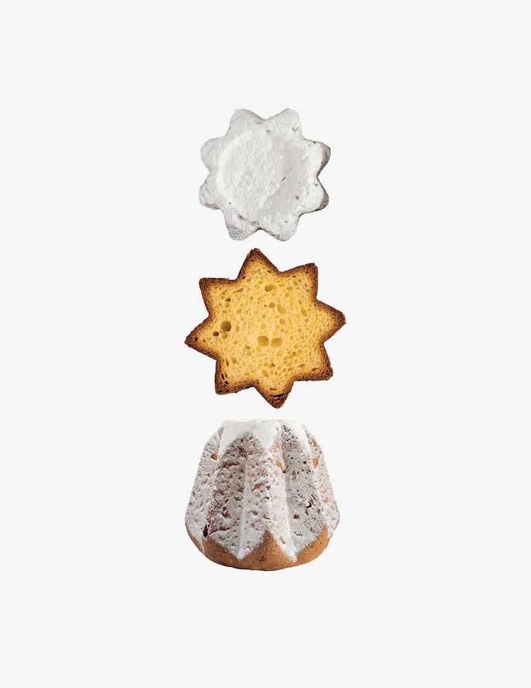 Gustificio Double Vanilla Pandoro 900g - picture 2 Gustificio Double Vanilla Pandoro 900g - picture 2