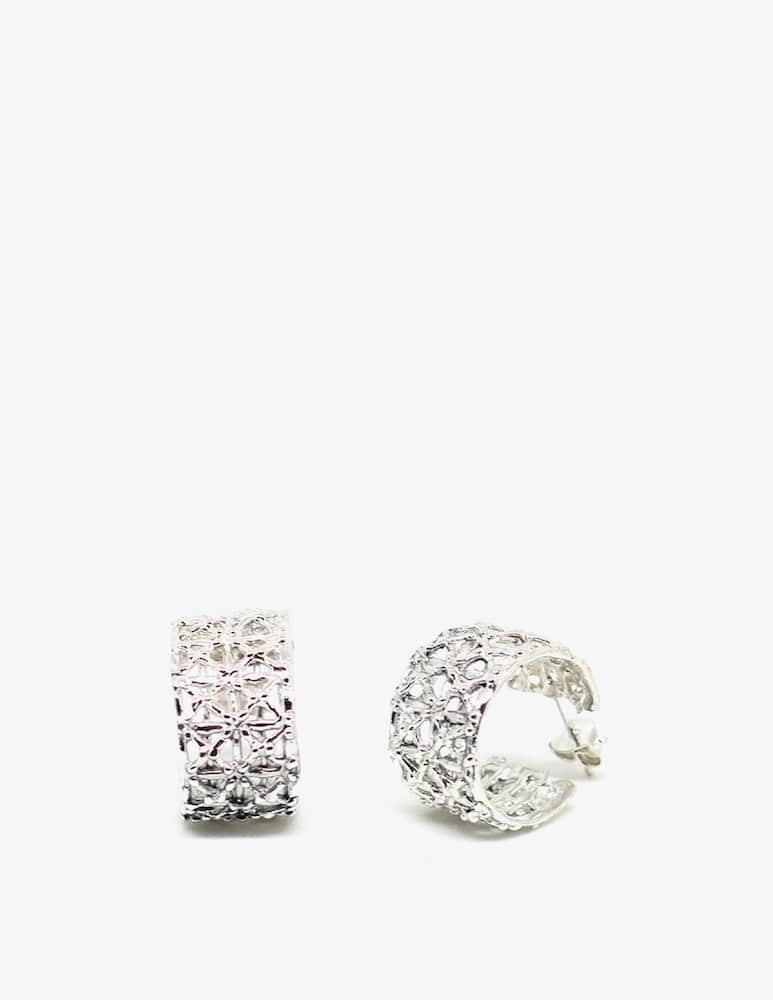 rinascente Co.Ro Gasometer hoop earrings