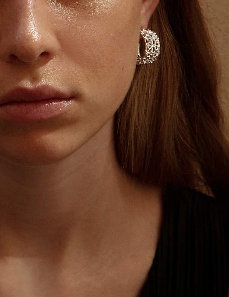 rinascente Co.Ro Gasometer hoop earrings