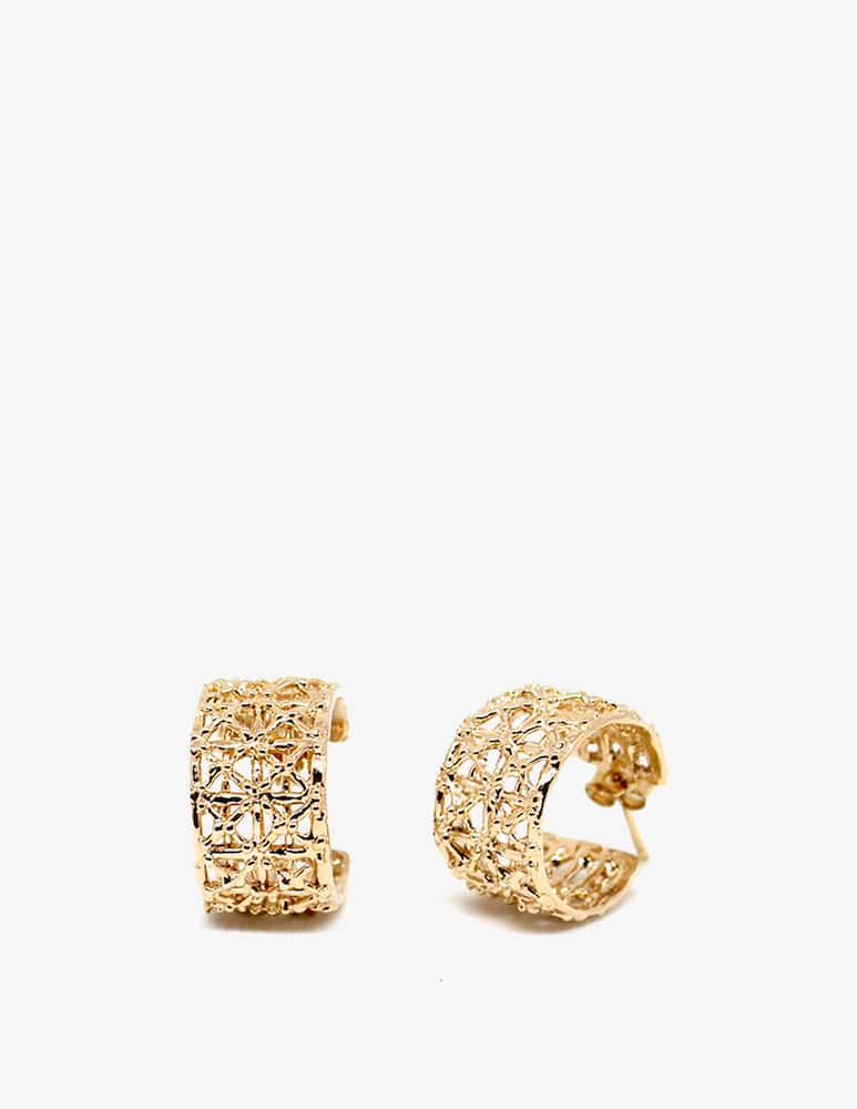 rinascente Co.Ro Gasometer hoop earrings