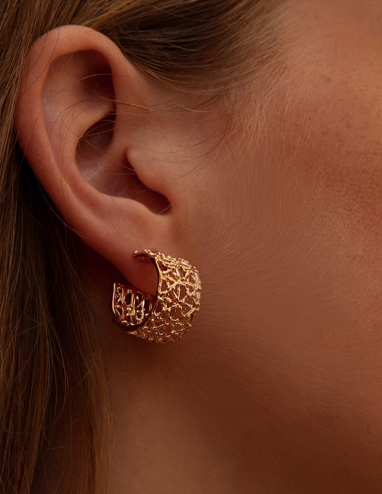 rinascente Co.Ro Gasometer hoop earrings