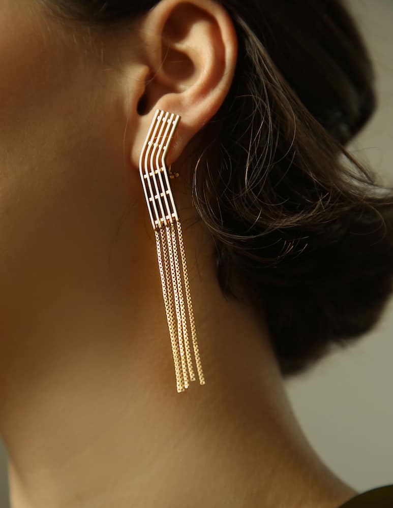 rinascente Co.Ro MAXXI chain earrings