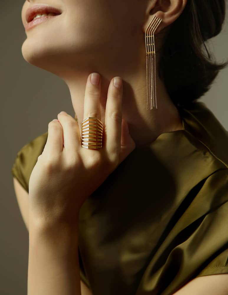 rinascente Co.Ro MAXXI chain earrings