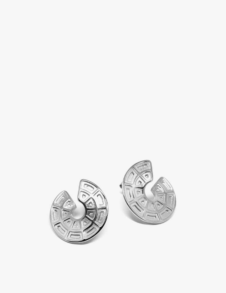 rinascente Co.Ro Pantheon sterling silver earrings