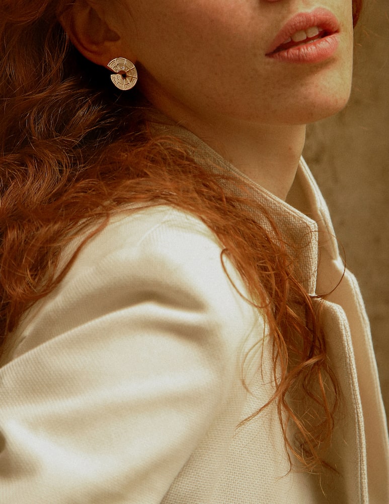 rinascente Co.Ro Pantheon sterling silver earrings