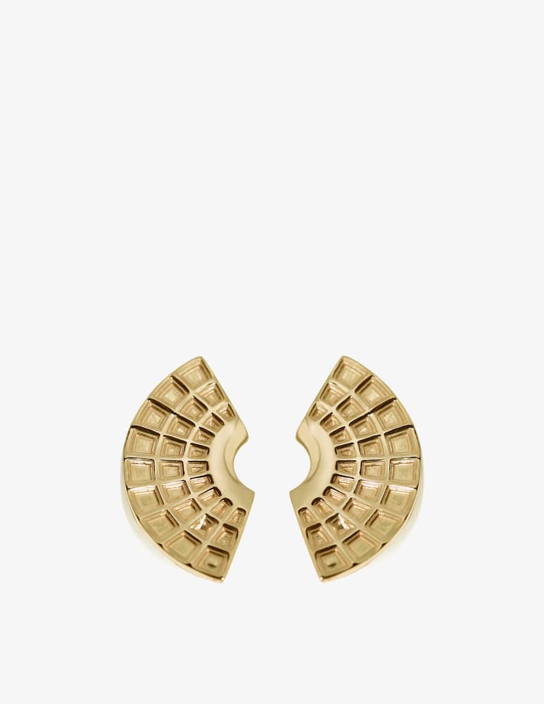 rinascente Co.Ro Pantheon gold-plated earrings