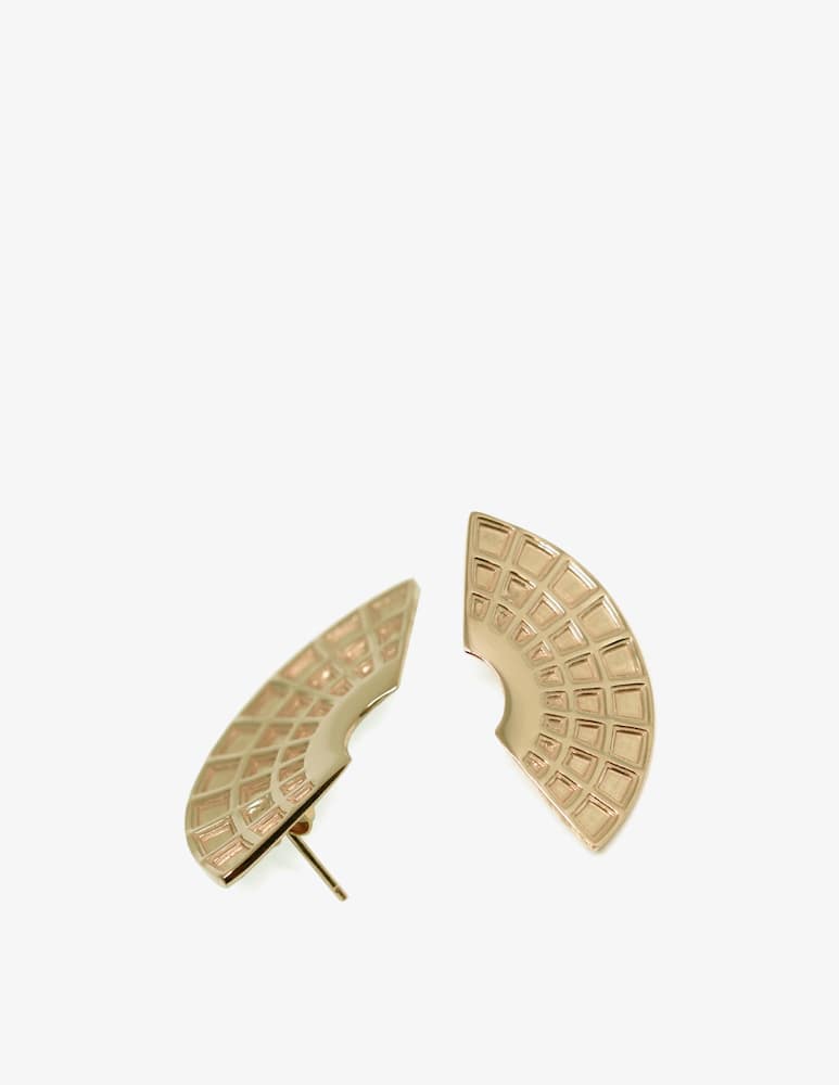 rinascente Co.Ro Pantheon gold-plated earrings