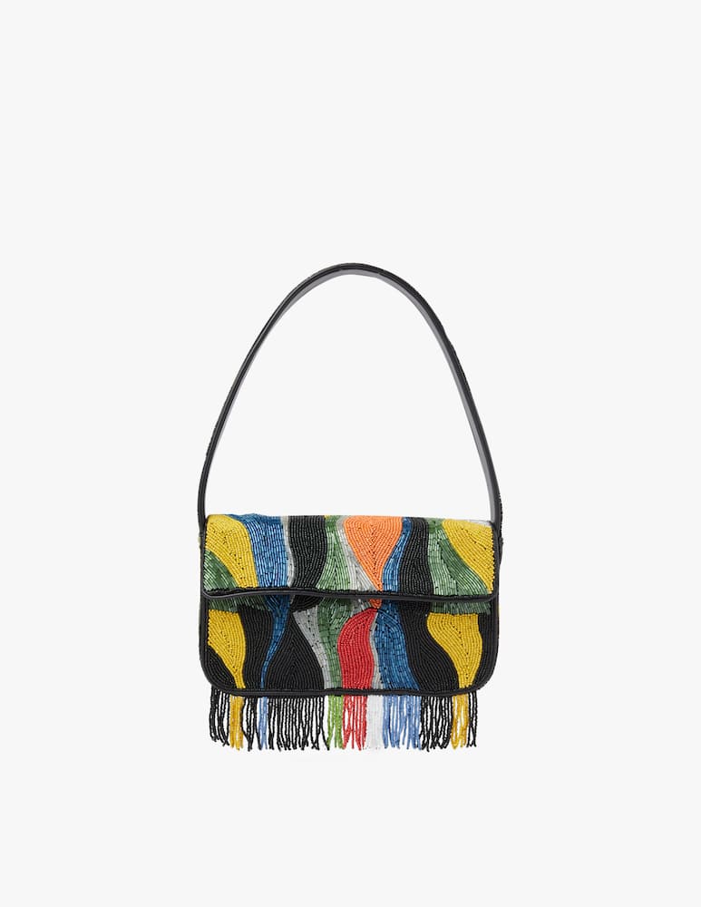 Staud Borsa Tommy perline - immagine 1 Staud Borsa Tommy perline - immagine 1