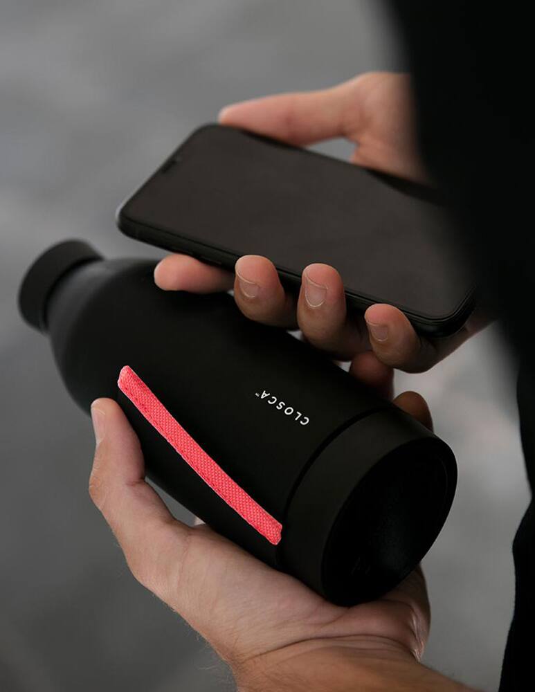 rinascente Closca Borraccia Nera Corallo