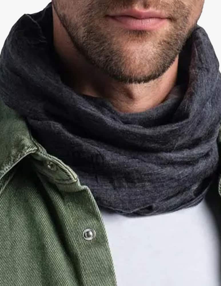 rinascente Buff Merino lightweight snood