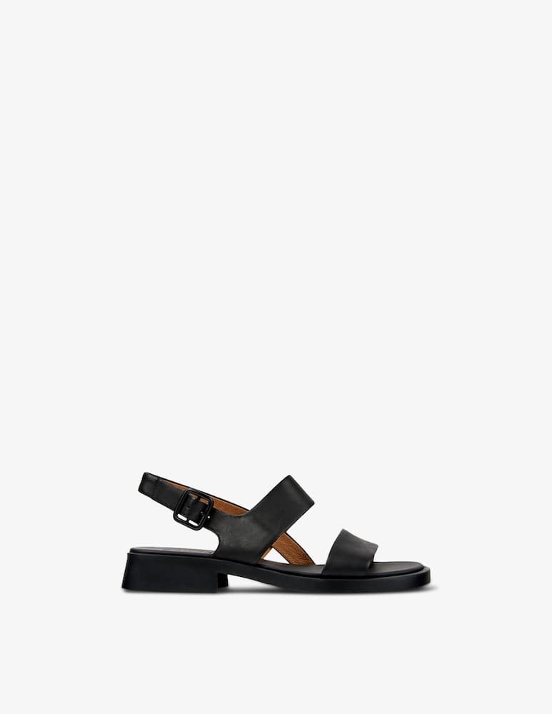 Camper Dana 2 bands flat sandals with belt - picture 1 Camper Dana 2 bands flat sandals with belt - picture 1