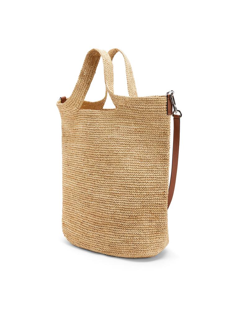 rinascente LOEWE Slit bag in raffia and calfskin Paula's Ibiza