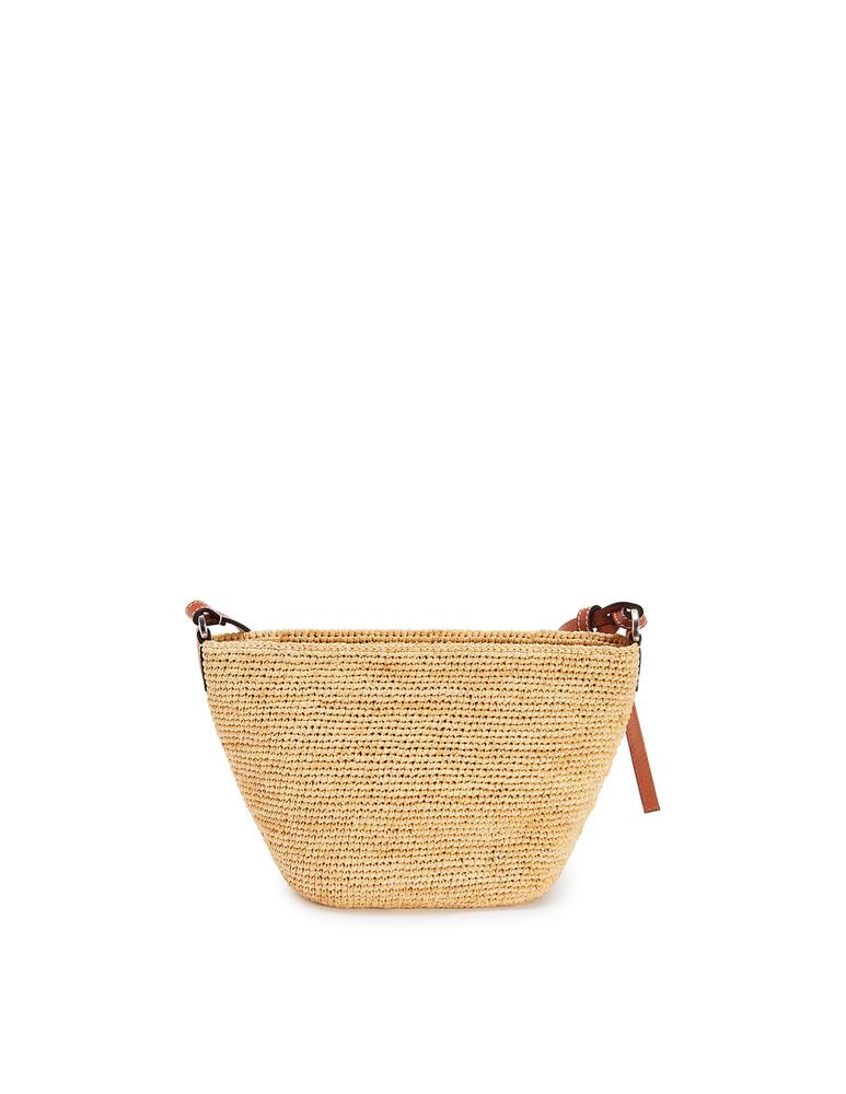 rinascente LOEWE Pochette in rafia e pelle Paula's Ibiza