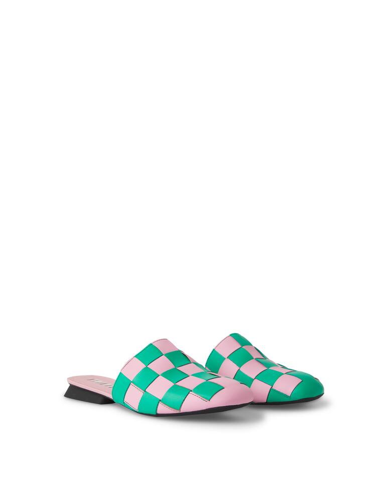 rinascente Camper Ciabattine intrecciate - verde