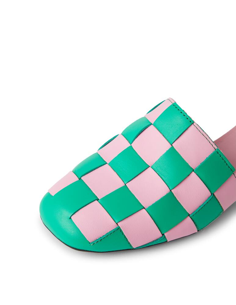 rinascente Camper Ciabattine intrecciate - verde