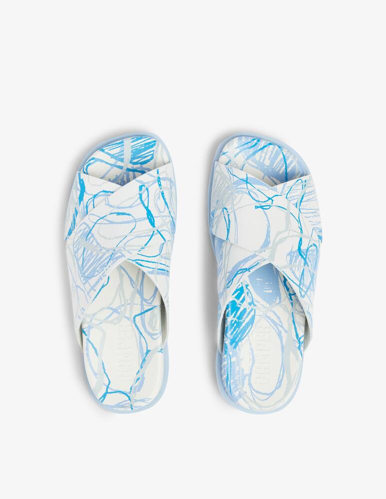 rinascente Camper Flat sandals - white