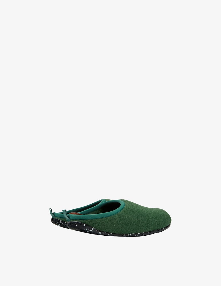 rinascente Camper Wabi wool slippers - Green