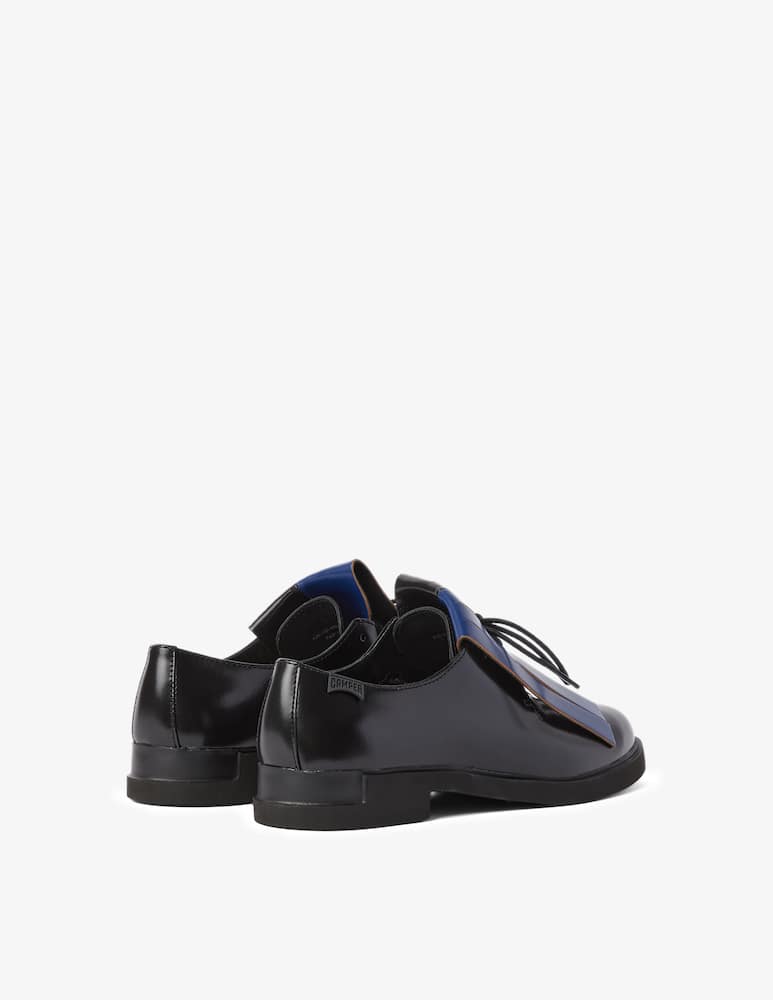 rinascente Camper Stringata Iman con frange - Nero