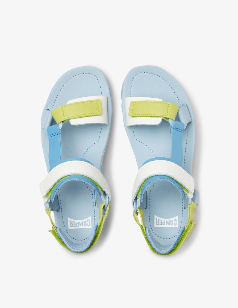 rinascente Camper Oruga leather flat sandals