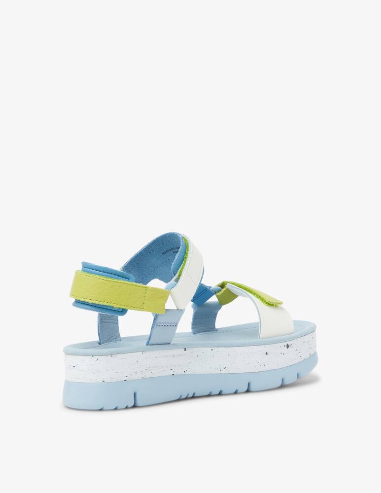 rinascente Camper Oruga leather flat sandals