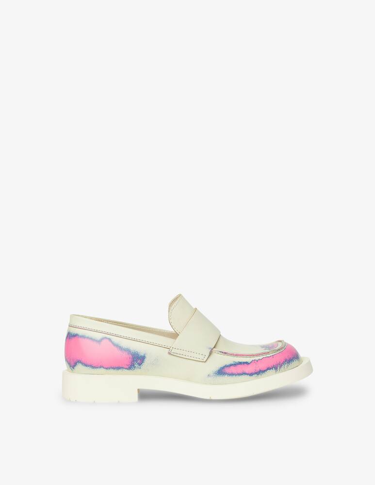 rinascente Camper Lab Mocassini in pelle 1978 fax - Bianco