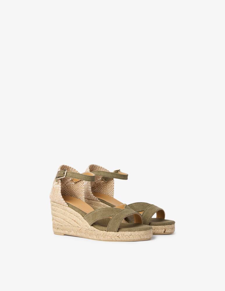 rinascente Castaner Espadrille heel sandal