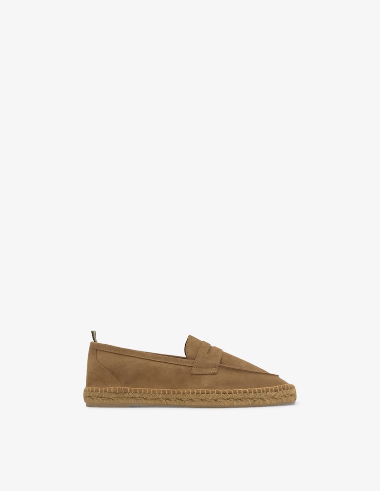 rinascente Castaner Suede espadrille loafers