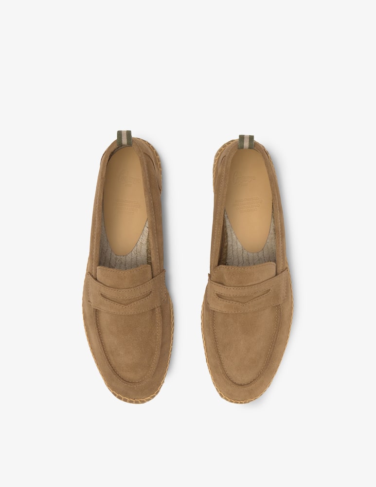 rinascente Castaner Suede espadrille loafers