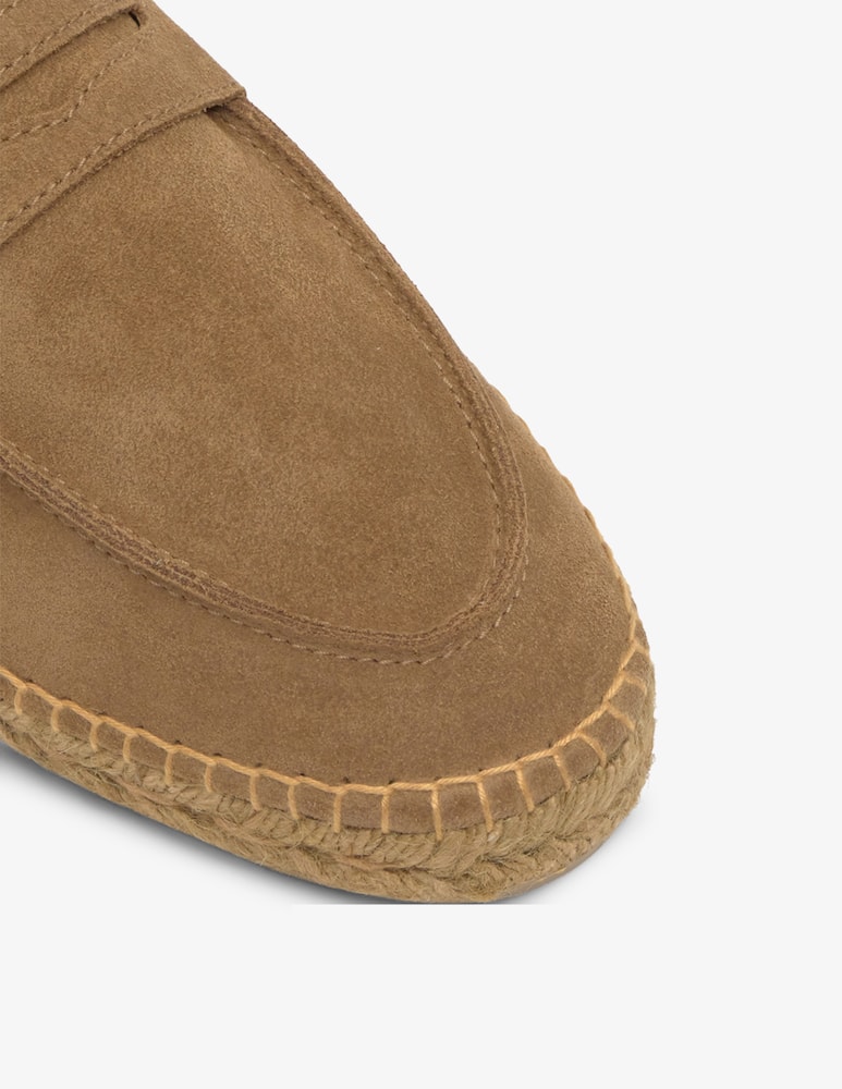 rinascente Castaner Suede espadrille loafers