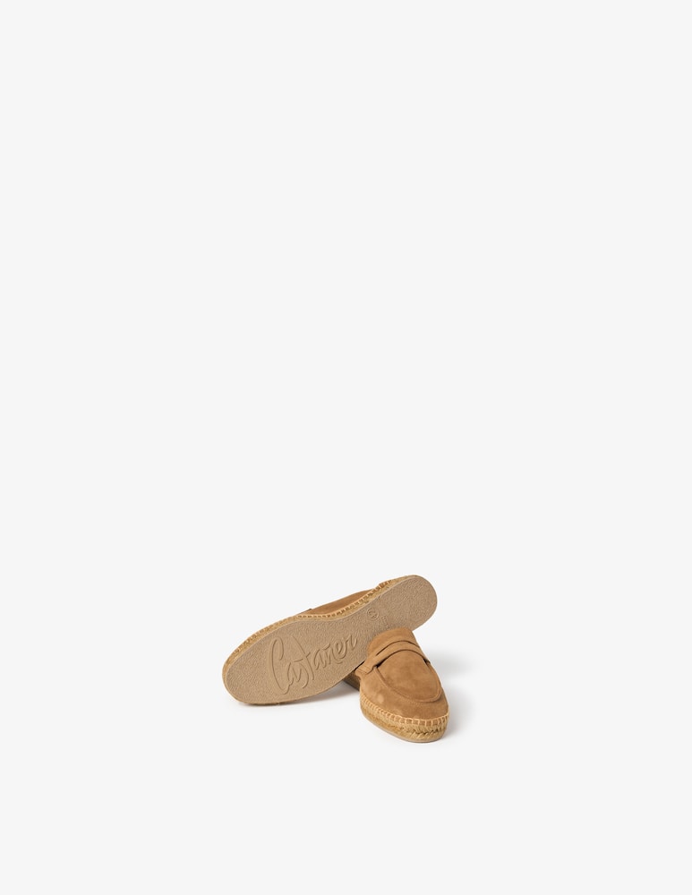 rinascente Castaner Suede espadrille loafers