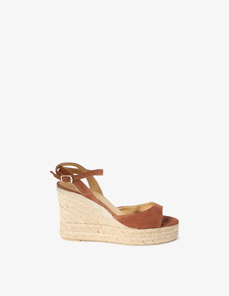 rinascente Castaner Brook suede wedge sandals